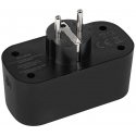 Blow TUYA double smart socket, controlled via WiFi, black Blow TUYA double smart socket, controlled via WiFi, black