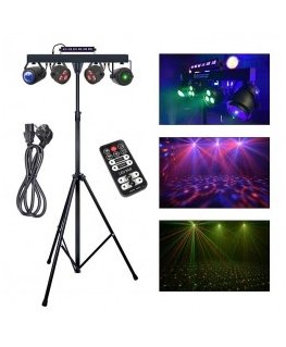 LIGHT4ME BEAM ЛАЗЕР СТРОБ LED PAR DERBY UV I