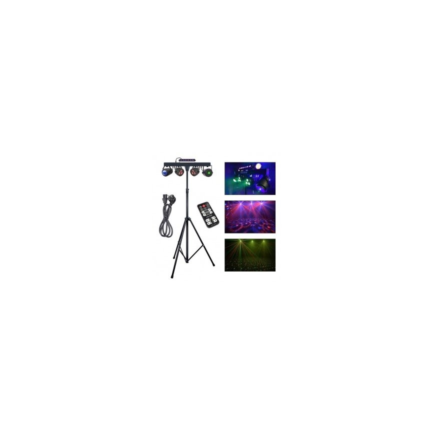 LIGHT4ME BEAM ЛАЗЕР СТРОБ LED PAR DERBY UV I