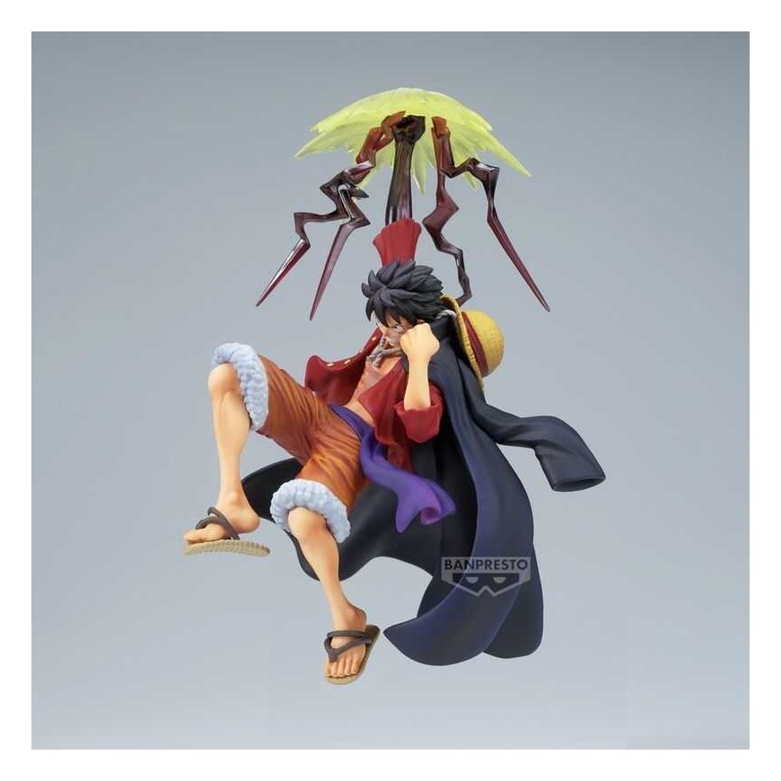 Banpresto One Piece Monkeys D Luffy cīņas ieraksta figūra 15cm – 4