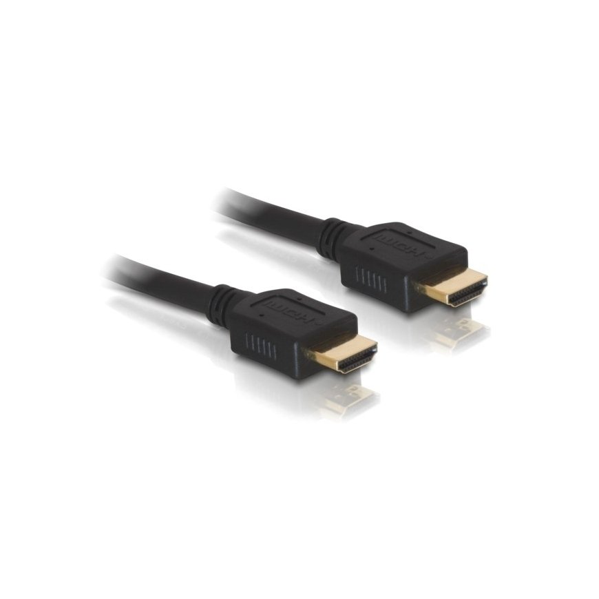 DeLOCK HDMI 1.3 Cable - 1.8m HDMI-kaabel 1,8 m Must