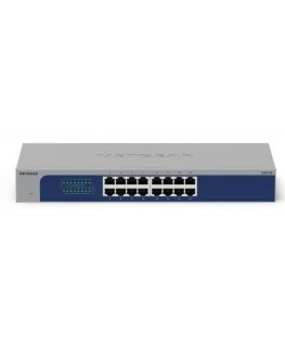 NETGEAR GS516-300EUS сетевой коммутатор Неуправляемый Gigabit Ethernet (10/100/1000) Питание по Ethernet (PoE) Серый