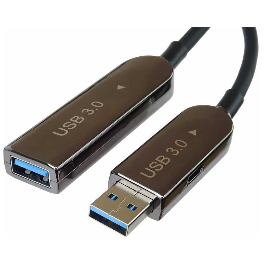 PREMIUMCORD USB3.0 + 2.0 extension optical AOC cable A / plug - A / female 10 m