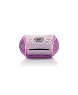 Lenco SCD-24 Digital FM Pink