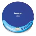 Lenco CD-011 Nešiojamas kompaktinių diskų grotuvas Mėlyna Lenco CD-011 Nešiojamas kompaktinių diskų grotuvas Mėlyna
