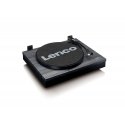 Lenco LS-300 Аудио проигрыватель с ременным приводом Черный Автоматический