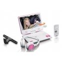 Lenco DVP-910 Portable DVD player Convertible 22.9 cm (9") Black, Pink Lenco DVP-910 Portable DVD player Convertible 22.9 cm (9") Black, Pink