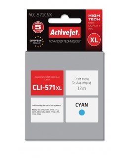 Activejet ACC-571CNX tindikassett 1 tk Kokkusobiv High (XL) Yield Tsüaan