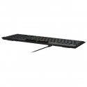 Corsair K100 AIR tastatūra Speļu USB + RF Wireless + Bluetooth QWERTY Angļu Melns Corsair K100 AIR tastatūra Speļu USB + RF Wireless + Bluetooth QWERTY Angļu Melns