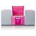 Lenco MC-013PK kaasaskantav stereosüsteem Digitaalne 4 W FM Roosa MP3 taasesitus Lenco MC-013PK kaasaskantav stereosüsteem Digitaalne 4 W FM Roosa MP3 taasesitus