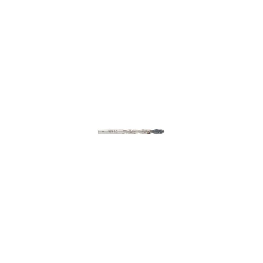 Tivoly Metal Drill 8 mm, COBALT HSS-E8, fully ground, angle 135°. INCOCUT – 2