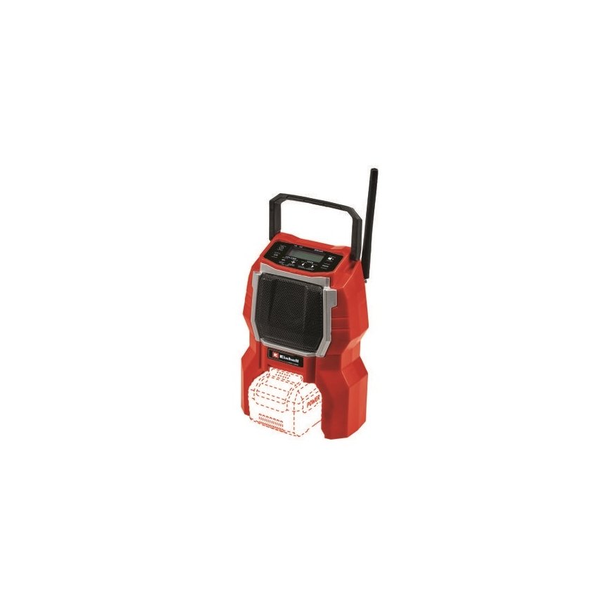 Einhell TC-RA 18 Li BT Портативный Цифровой Черный, Красный