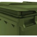 Gsg24 Container for municipal waste PZH EN 840-2 DIN 1100L - green Gsg24 Container for municipal waste PZH EN 840-2 DIN 1100L - green