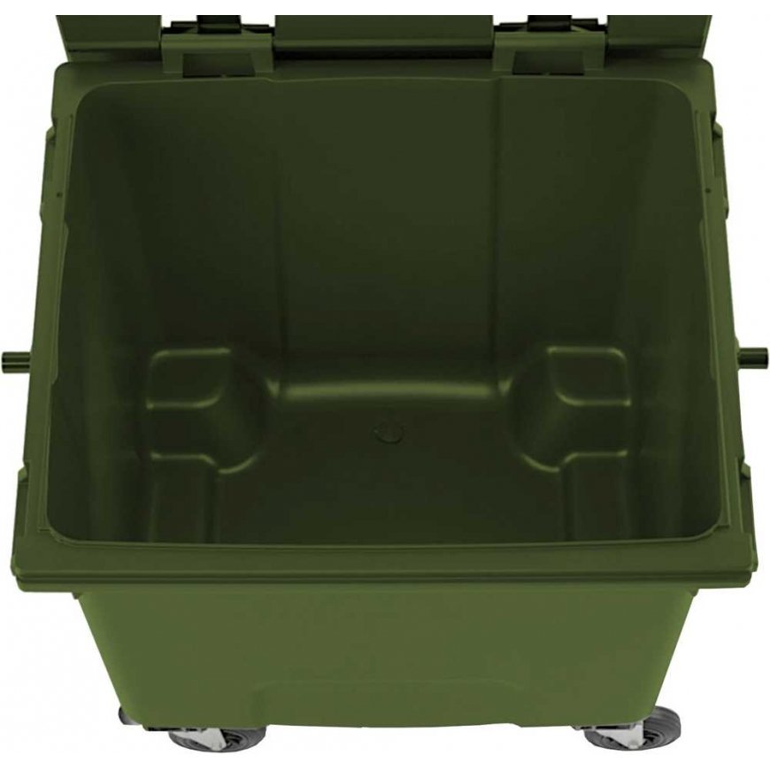 Gsg24 konteineris komunalinėms atliekoms PZH EN 840-2 DIN 1100L - žalias – 3
