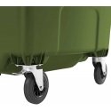 Gsg24 Container for municipal waste PZH EN 840-2 DIN 1100L - green Gsg24 Container for municipal waste PZH EN 840-2 DIN 1100L - green