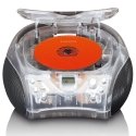 Lenco SCD-24TR radio Pārnesams Digitāls Caurspīdīgs Lenco SCD-24TR radio Pārnesams Digitāls Caurspīdīgs