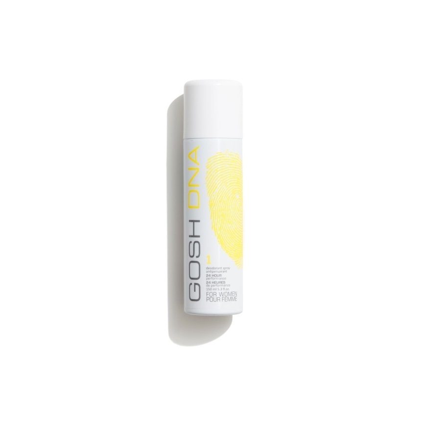 Gosh, Gosh DNA 1, Deodoranttisuihke, Naisille, 150 ml