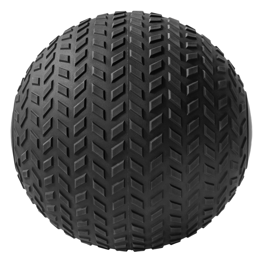 Mažas medicininis kamuolys reabilitaciniams pratimams Slam Ball 23 cm 15 kg, REBEL ACTIVE – 2