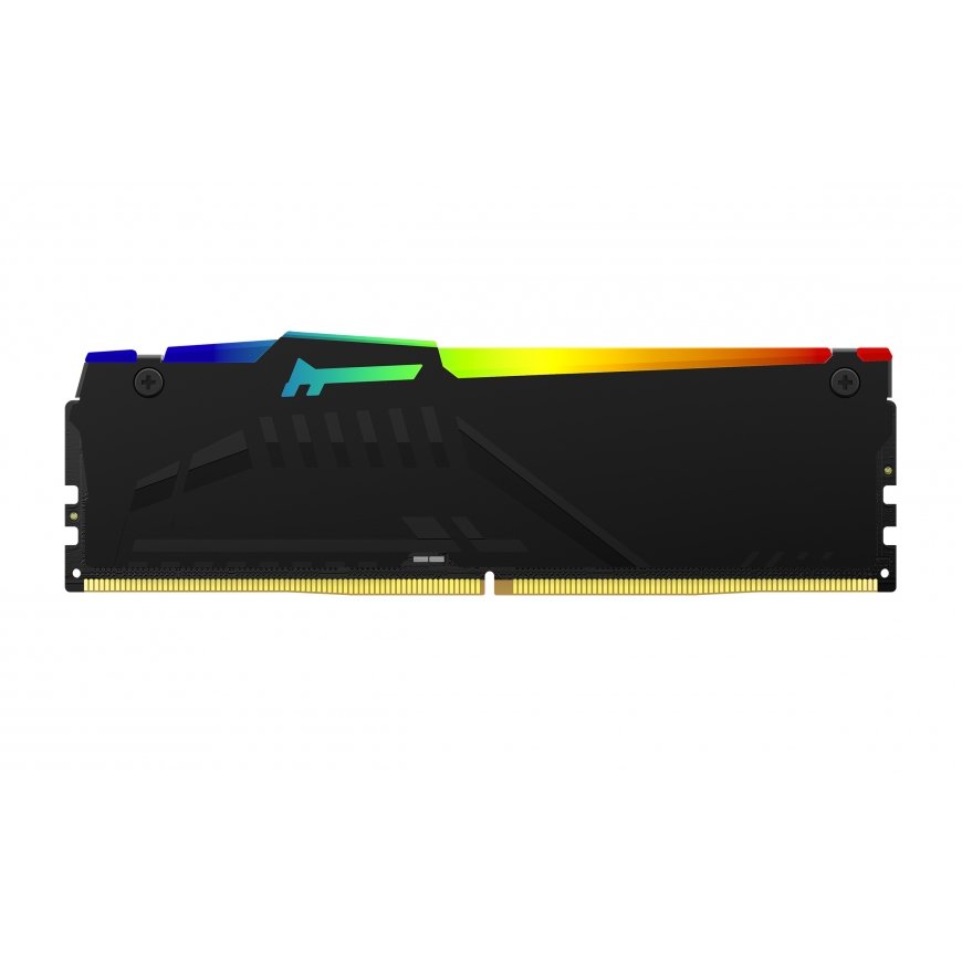 Kingston Technology FURY Beast RGB atminties modulis 16 GB 1 x 16 GB DDR5 5600 MT/s – 3
