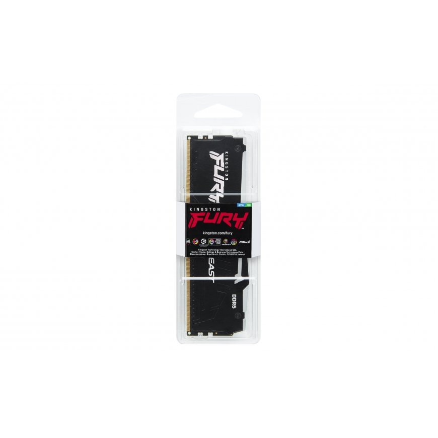 Kingston Technology FURY Beast RGB модуль памяти 16 GB 1 x 16 GB DDR5 5600 MT/s – 5