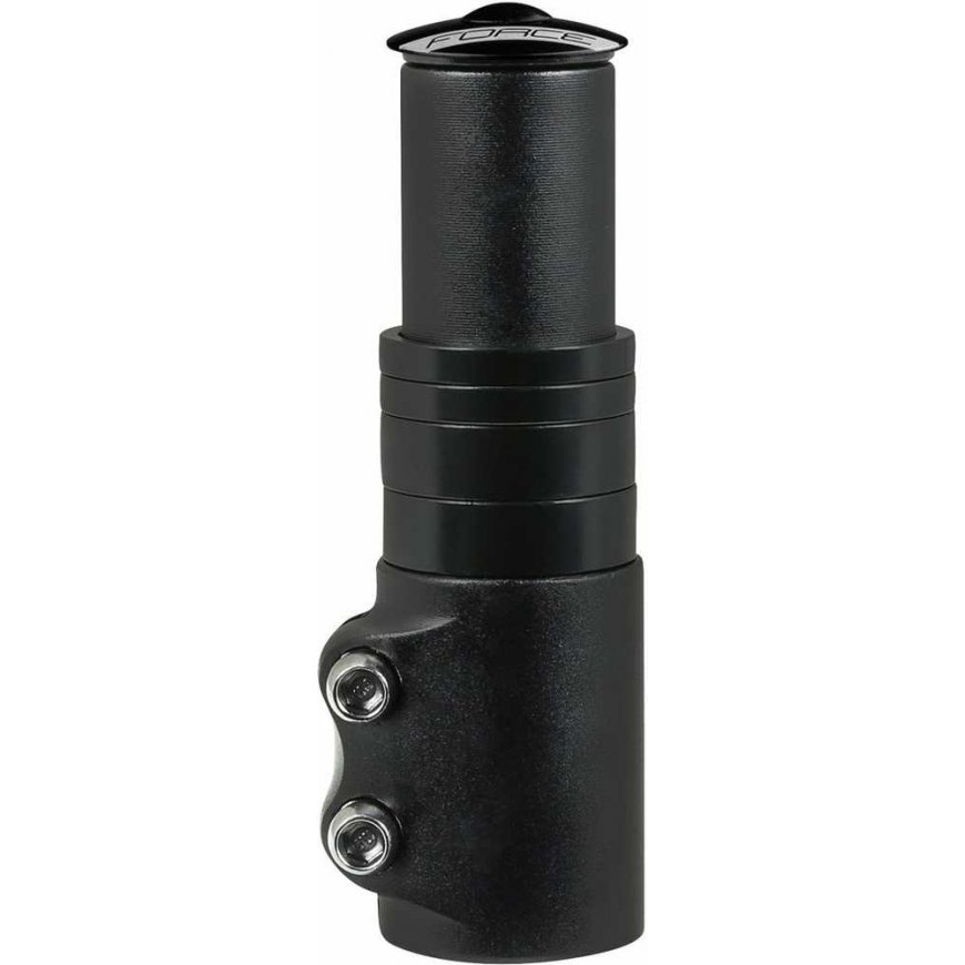 FORCE ECO - Fork extension 1 1/8''Al, black matte