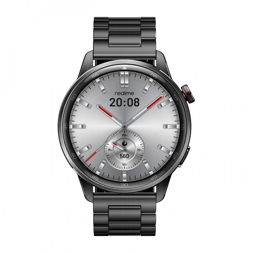 realme Watch S2 3,63 cm (1.43") AMOLED Digitaalne 466 x 466 pikslit Puutetundlik ekraan Hall