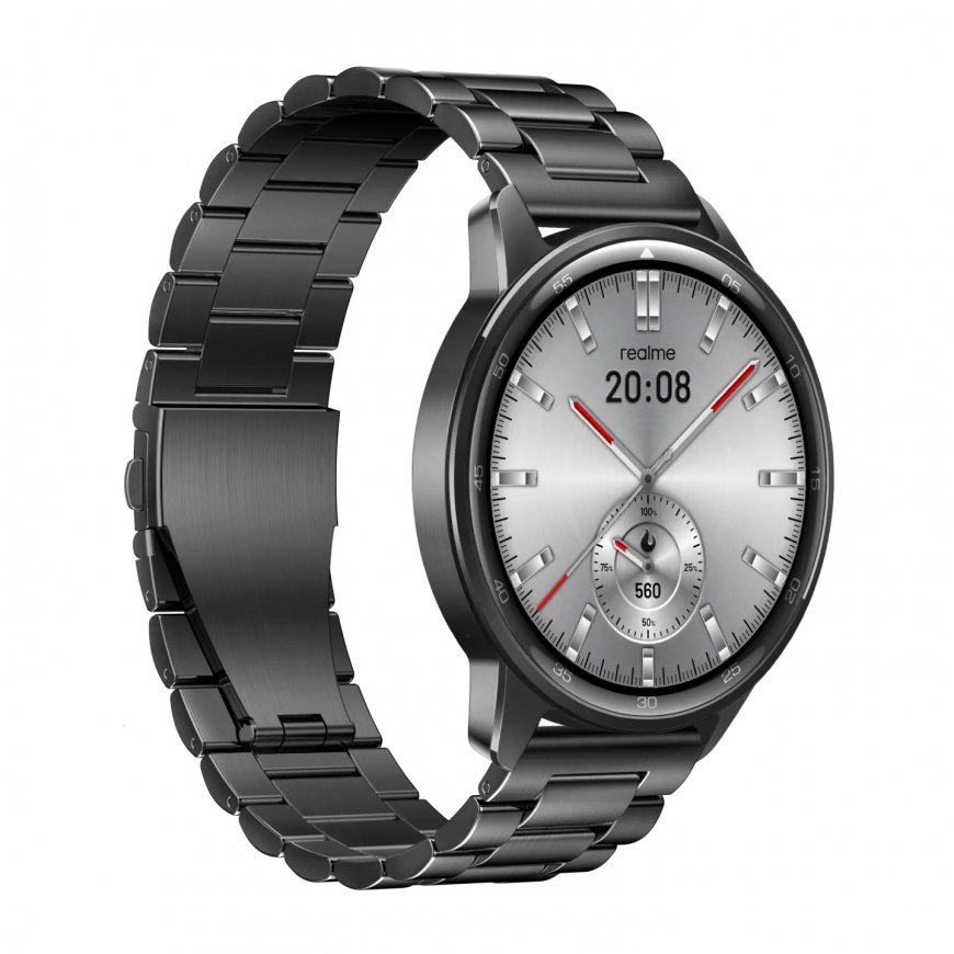 realme Watch S2 3,63 cm (1.43") AMOLED Цифровой 466 x 466 пикселей Сенсорный экран Серый – 3