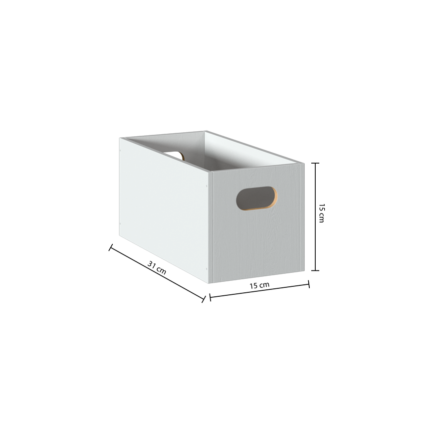 5five Simply Smart Storage Box with Handles, 30 x 14.9 x 14.9 cm – 3