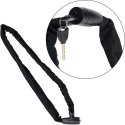 Velosipēda ķēdīte ar slēdzeni, 120 cm gara, XQMAX Velosipēda ķēdīte ar slēdzeni, 120 cm gara, XQMAX