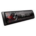 Pioneer MVH-130DAB auton mediavastaanotin musta, Punainen 200 W Pioneer MVH-130DAB auton mediavastaanotin musta, Punainen 200 W