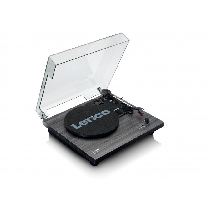 Lenco LS-10 Belt-drive audio turntable Black Semi Automatic – 2