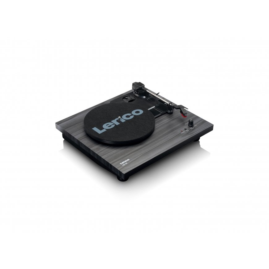 Lenco LS-10 Belt-drive audio turntable Black Semi Automatic – 4