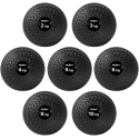 Pieni lääketieteellinen pallo kuntoutusharjoituksiin Slam Ball 23 cm 20 kg, REBEL ACTIVE