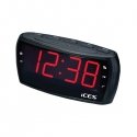 Ices ICR-230-1 radio Kello musta Ices ICR-230-1 radio Kello musta