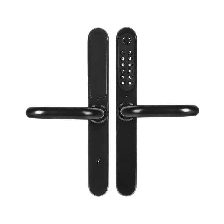 Door handle with access controller EURA ELH-30H4 Black – 3