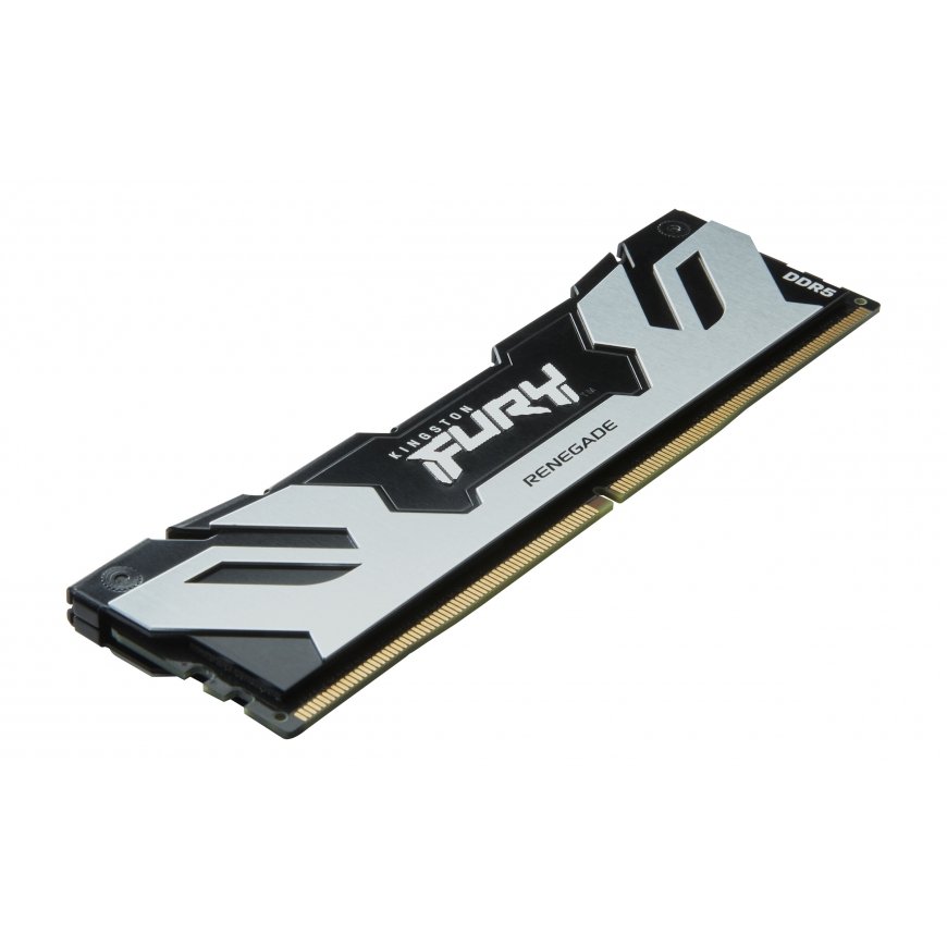 Kingston Technology FURY 96GB 6400MT/s DDR5 CL32 DIMM (Kit of 2) Renegade Silver XMP – 5