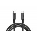 Alcasa 2402-T018A USB kabelis USB4 Gen 2x2 1,8 m USB C Grafitas Alcasa 2402-T018A USB kabelis USB4 Gen 2x2 1,8 m USB C Grafitas