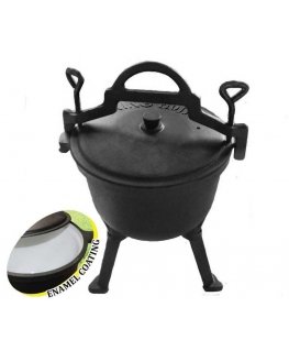 Король Хофф KINGHoff эмалированный чугунный котел / казан 10L, KH-2243