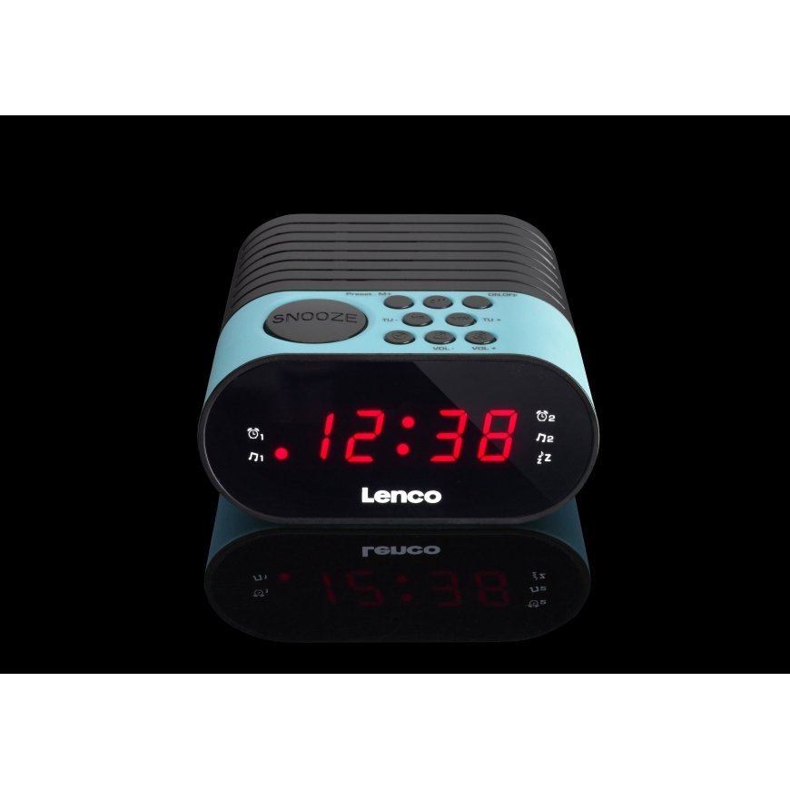 Lenco CR-07 Laikrodis Juoda, Mėlyna – 2