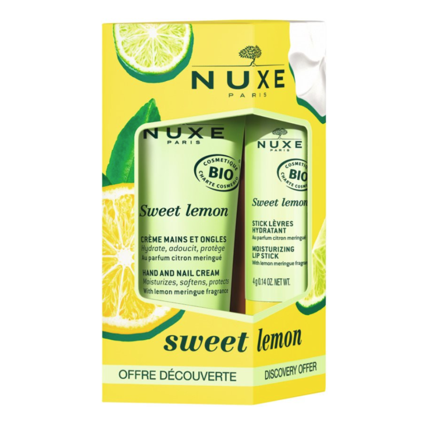 Sweet Lemon Hand and Lip Set - Gift Set. – 2