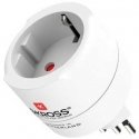Skross 1.500272, Tipas C (Europlug), Universalus, 100-250 V, 10 A, Baltas, 2500 W Skross 1.500272, Tipas C (Europlug), Universalus, 100-250 V, 10 A, Baltas, 2500 W