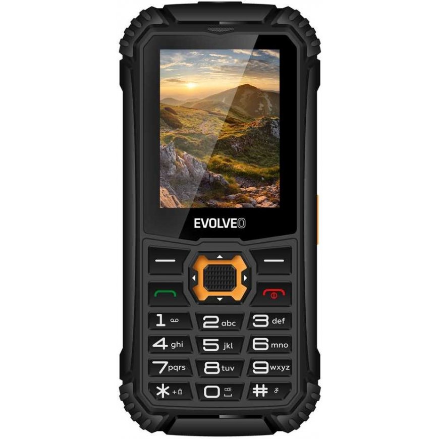 EVOLVEO StrongPhone Q1, ūdensizturīgs, izturīgs divu