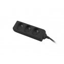 Lanberg PS0-03E-0150-BK удлинитель 1,5 m 3 розетка(и) Для помещений Черный Lanberg PS0-03E-0150-BK удлинитель 1,5 m 3 розетка(и) Для помещений Черный