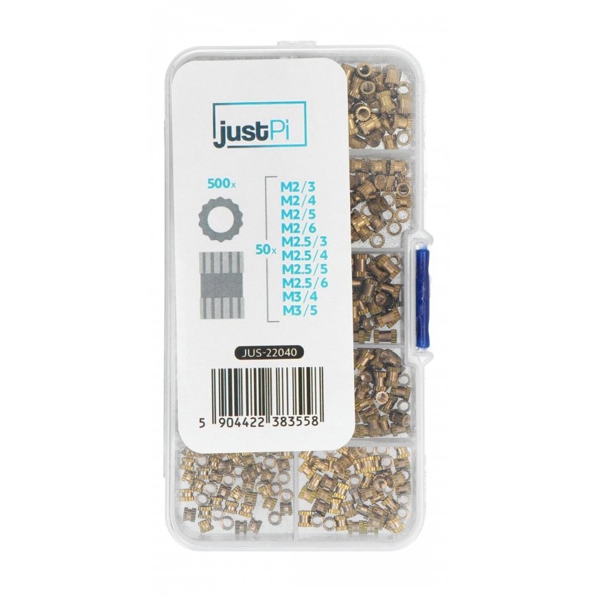 Justpi Brass Threads - Various Sizes - 500 pcs Set – 2