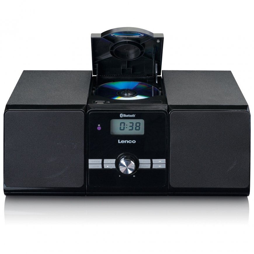 Lenco MC-030BK kodin äänentoistolaite Kodin mikroaudiojärjestelmä 10 W musta – 3
