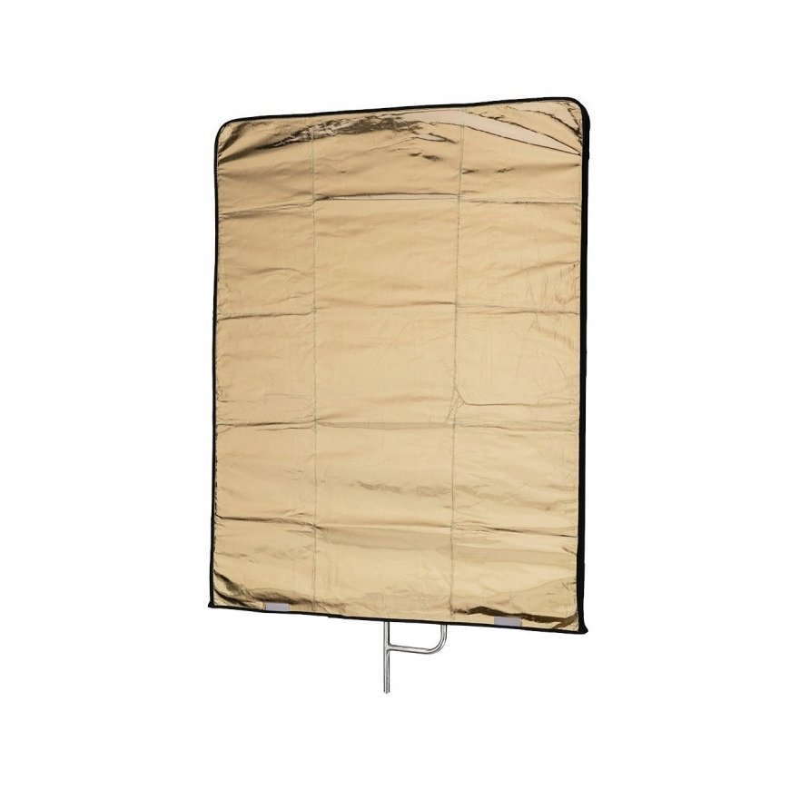 Quadralite flag 75x90cm with filling gold/silver/white/black – 2