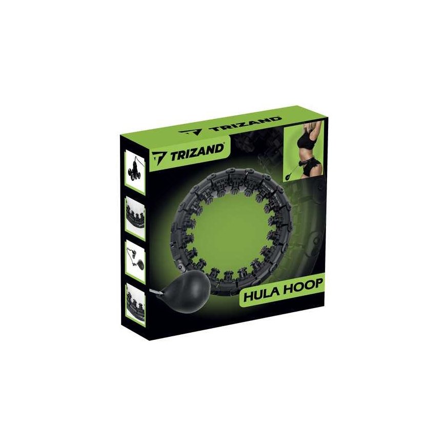 Hula hoop with a massager + weight Trizand 25208 – 3