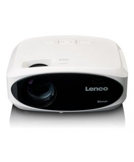 Lenco LPJ-900WH andmeprojektor Tavaline viskeprojektor 250 ANSI luumenit LED 1080p (1920x1080) Must, Valge