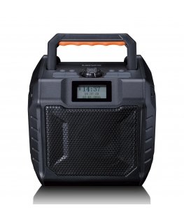 Lenco ODR-160GY радиоприемник Портативный Аналоговый и цифровой Черный, Оранжевый
