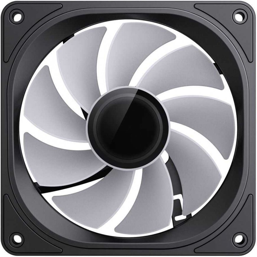Jonsbo FR-606 Must Reverse ARGB 5V 3PIN, 120mm Ventilaator – 5